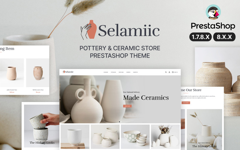 Selamic - prestashop陶瓷和家具主题