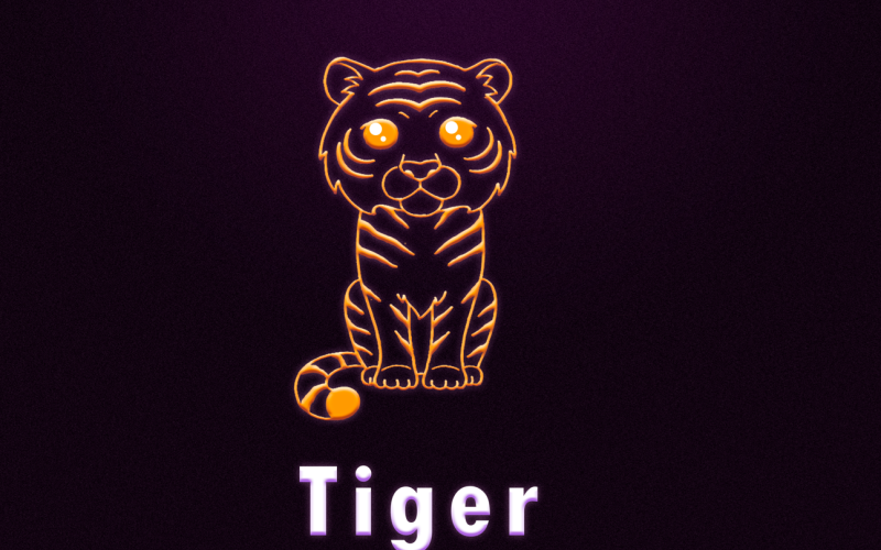 Animal - Tiger  Logo Template
