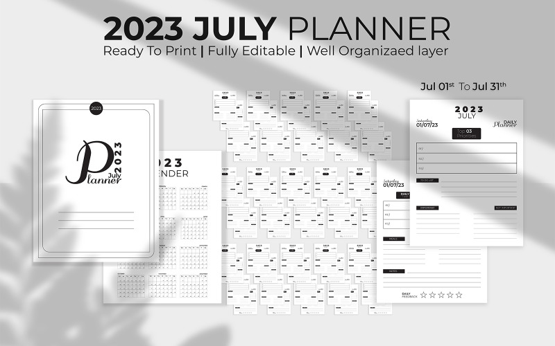 7月每日KDP计划2023