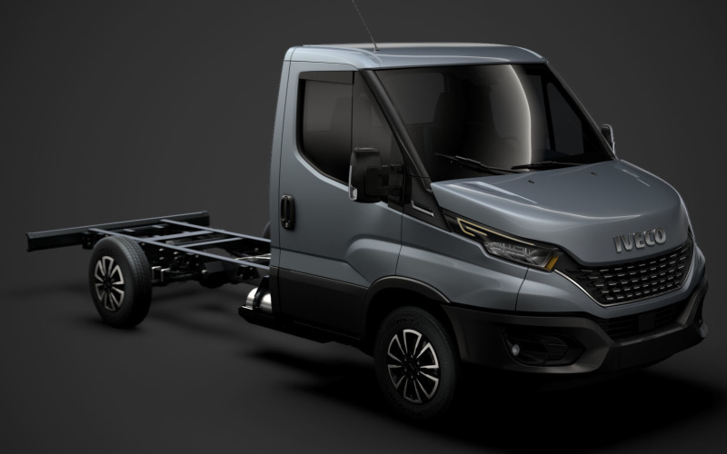 Iveco Daily Single Cab L2 Chassis 2020 3D Model
