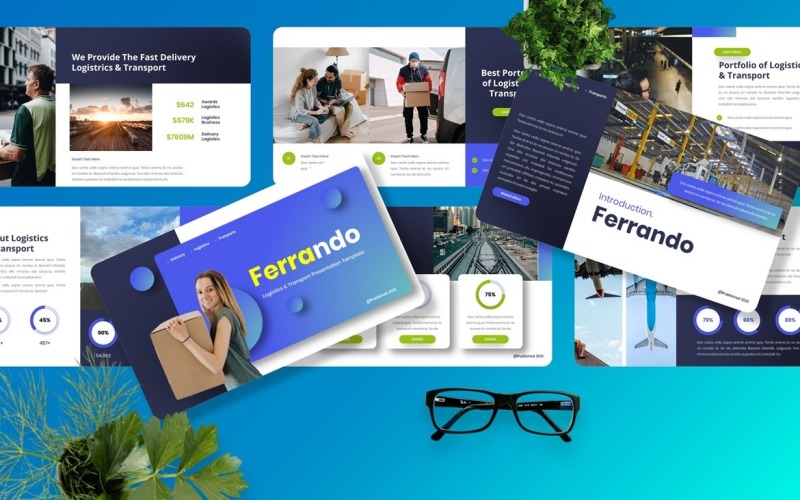 Ferrando - Logistics Keynote Template