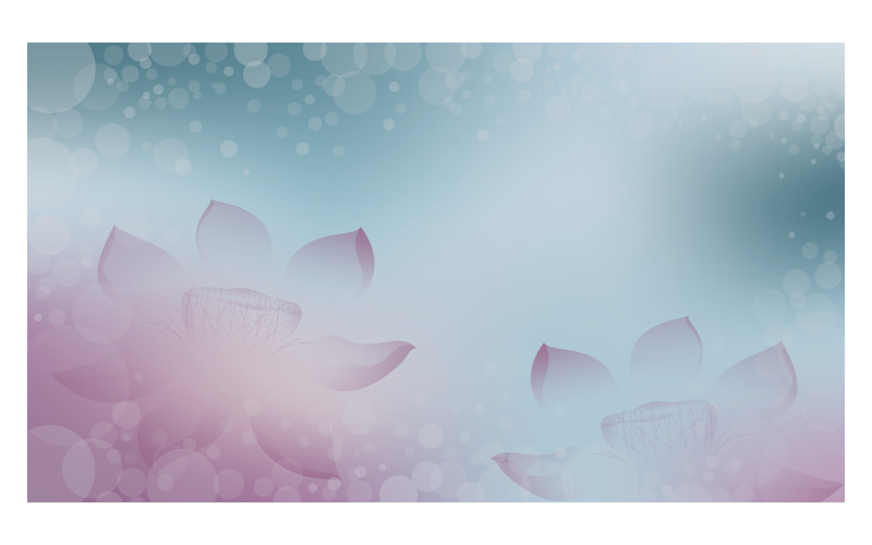 Abstract Background Image in Pink and Blue Color Scheme with Lotus