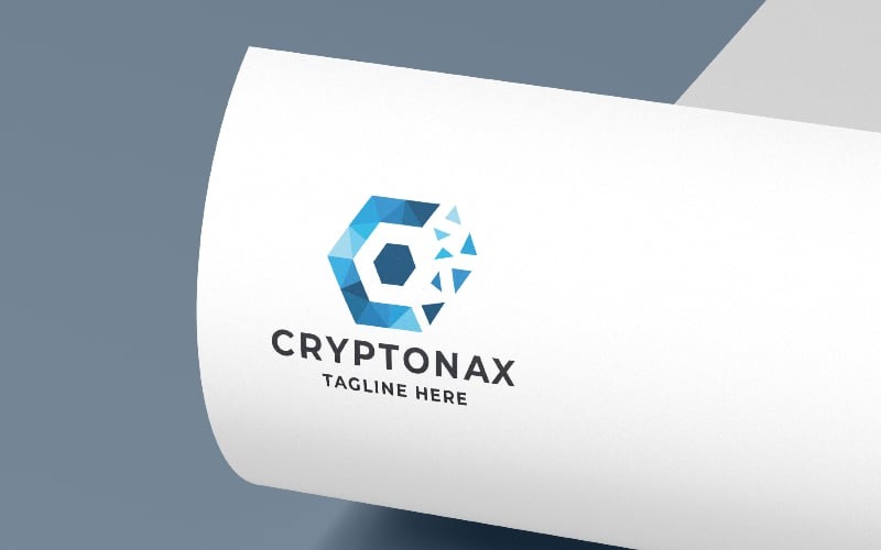 Cryptonax Letter C Pro Logo Template