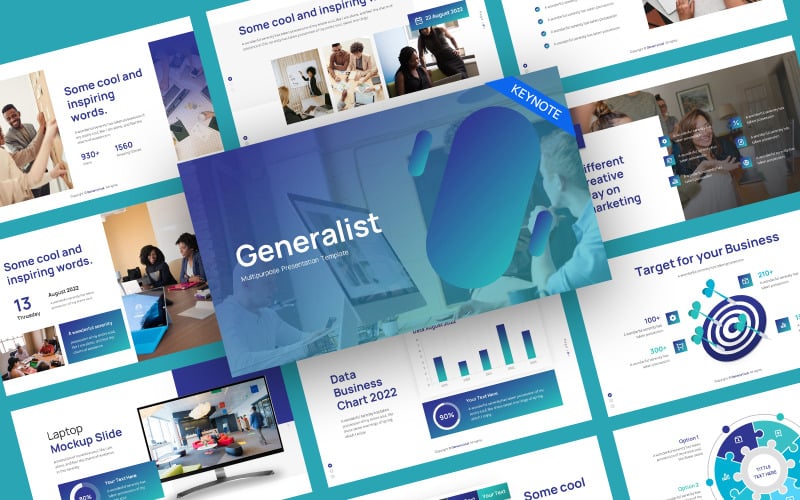 Generalist Professional Business Keynote Template