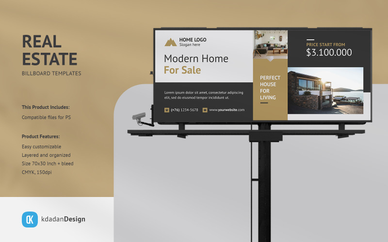 Real Estate Billboard Psd Templates Vol Templatemonster