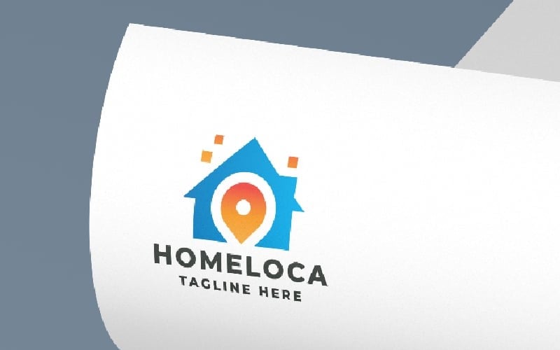 Home Location Logo Pro模板
