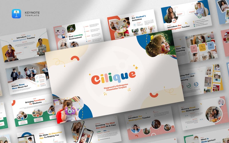 Cilique -幼儿园主题模板