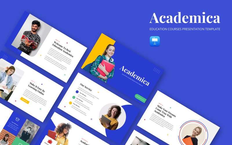 Academica - Education Keynote Presentation Template