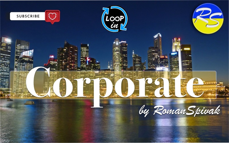 Upbeat y Edificante Corporate Loop C Música de stock