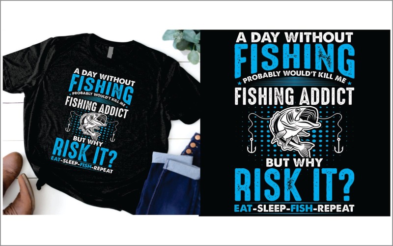 Um dia sem pescar provavelmente não me mataria viciado em pesca, mas por que arriscar