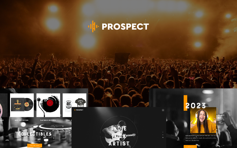 Prospect Music Woocommerce WordPress téma