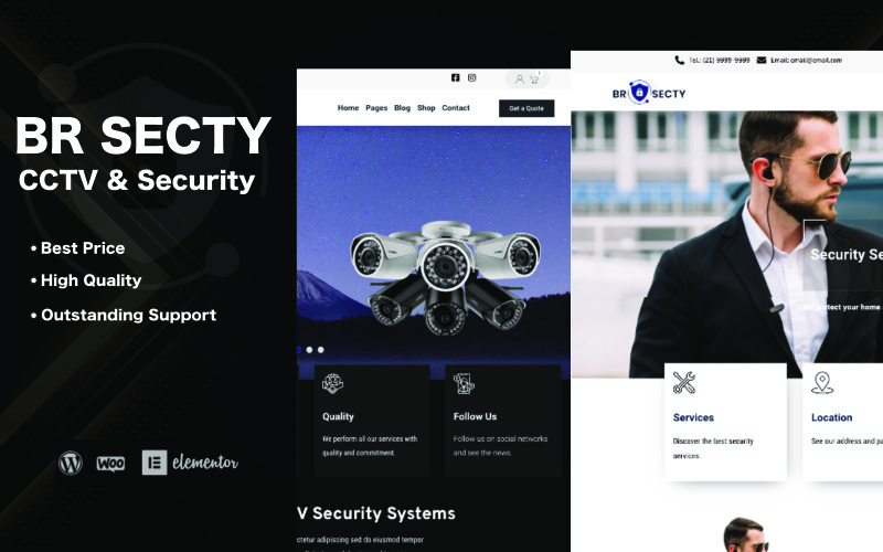 Secty Br Tema Wordpress De Seguran A Privada