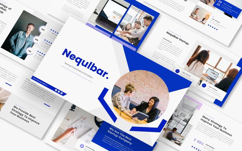 Google Slides-Vorlage zum Starten von Nequlbar