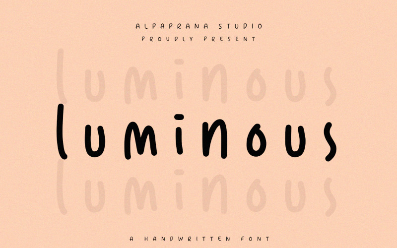 Luminous - Handwritten Font