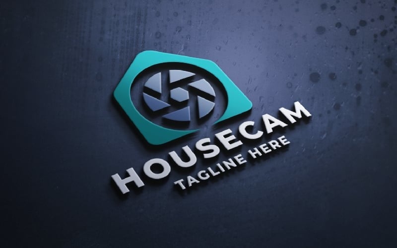 Camera House Pro Logo模板