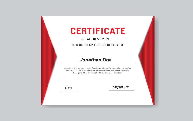 Professional Certificate template, college, diploma certificate template