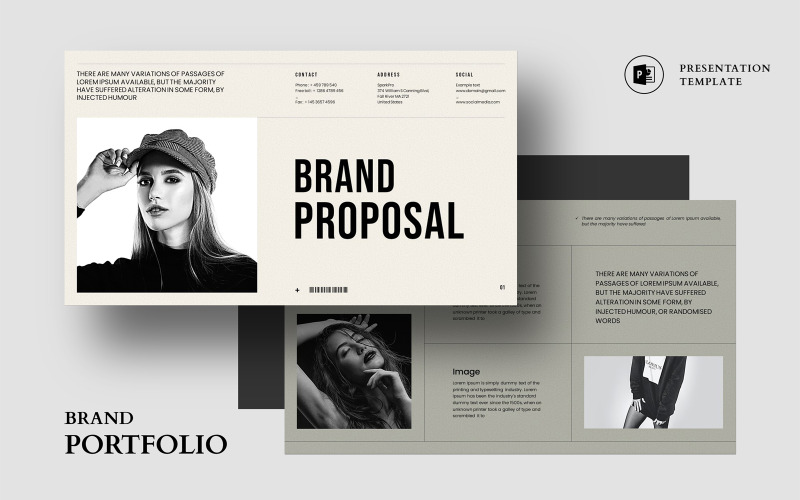 Clean Brand Proposal Presentation