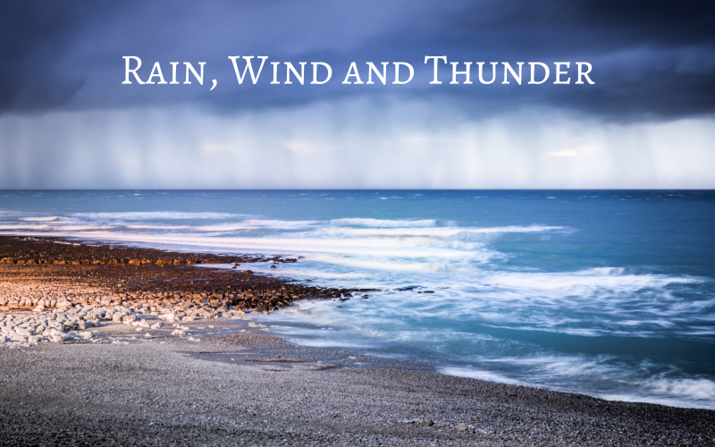 Regn, vind och åska - Ljudeffekter