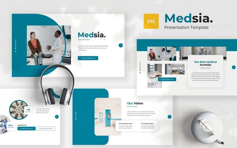 Medsia -医疗谷歌幻灯片