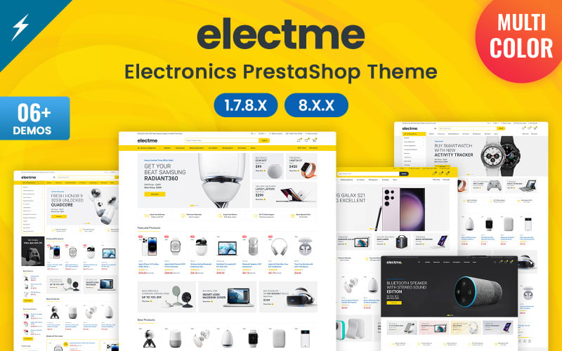 Electme - Tema PrestaShop per l'elettronica