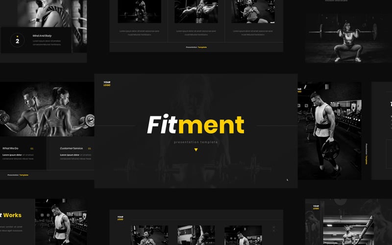 Fitment – Fitness Keynote sablon