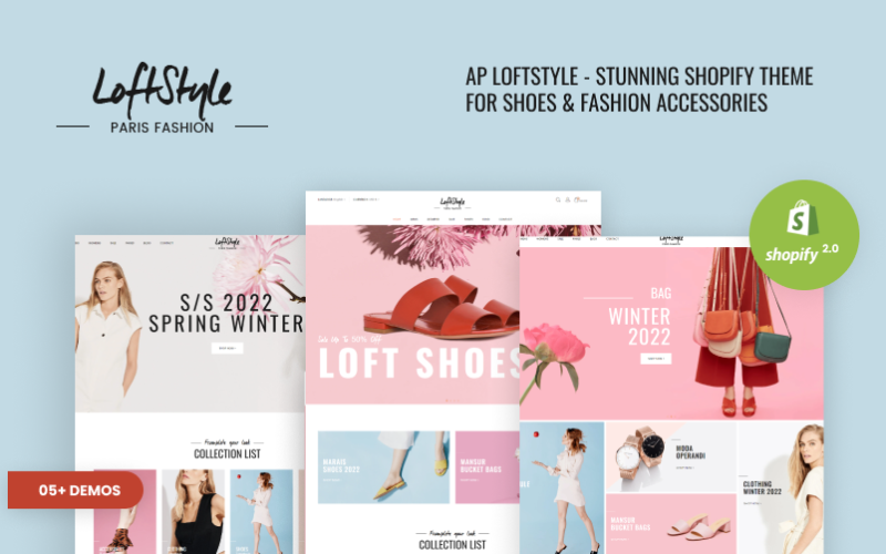 Ap Loftstyle – Boty a módní doplňky Téma Shopify