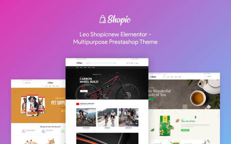 Leo Shopicnieuw Elementor - Multifunctioneel Prestashop-thema