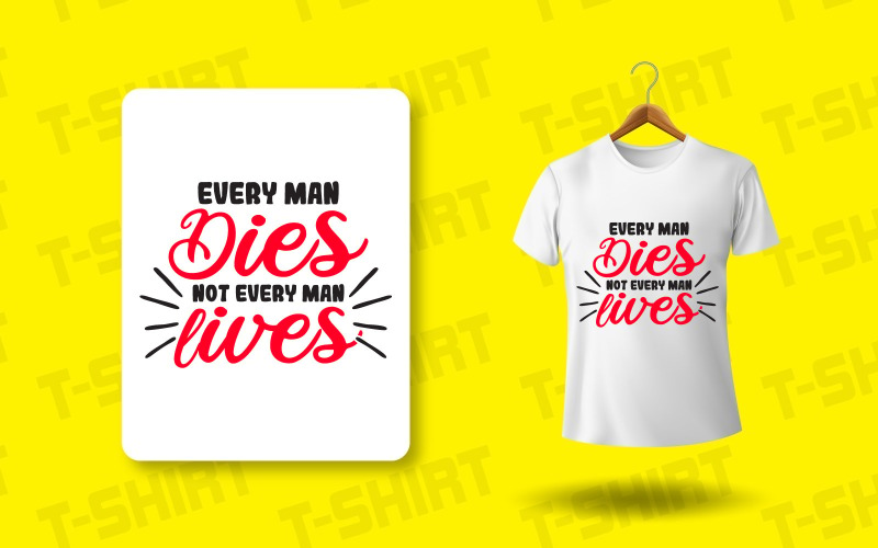 Modern T-shirt SVG Print Ready Design Templates