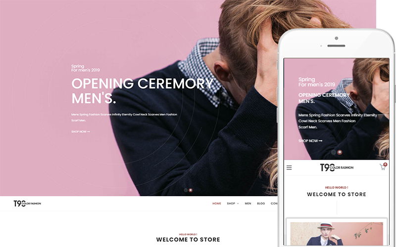 T90 Fashion – Fashion Responsive Theme WooCommerce Theme