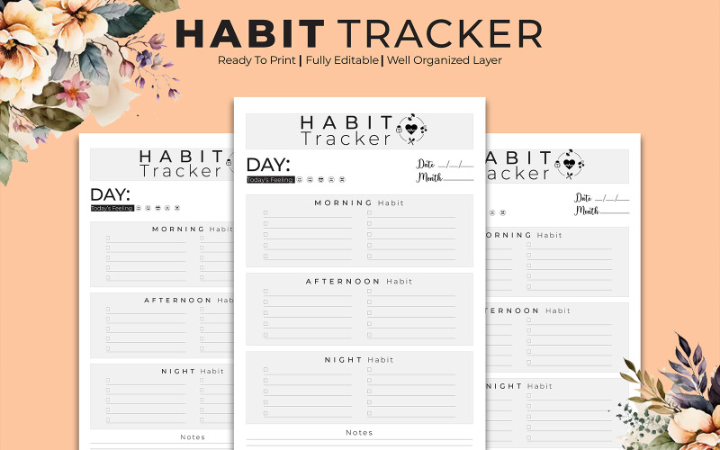 Habit Tracker 365 giorni Kdp Interior