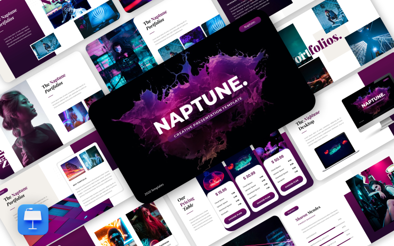 Naptune – Modelo de Palestra de Negócios Criativos