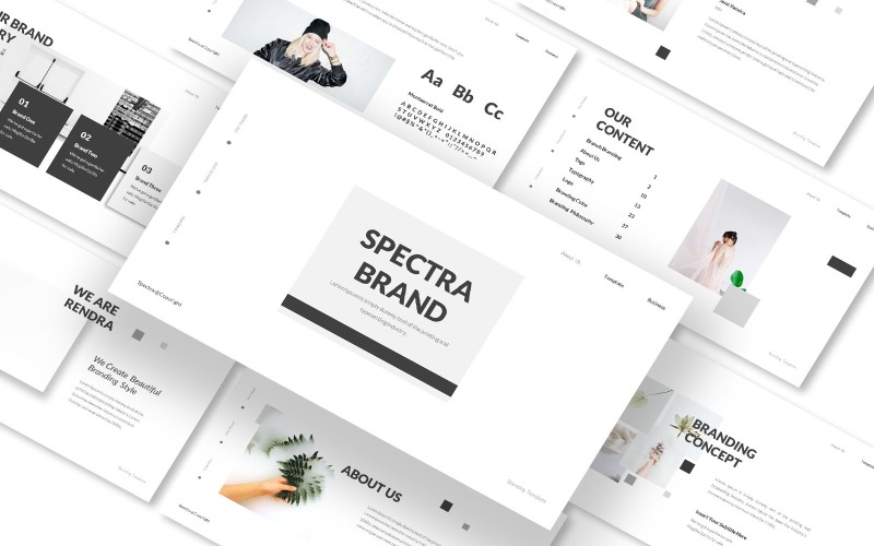 Spectra Branding Google Presentaties-sjabloon