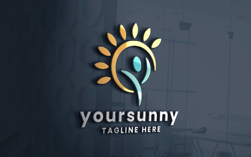 你的Sunny Pro Logo模板