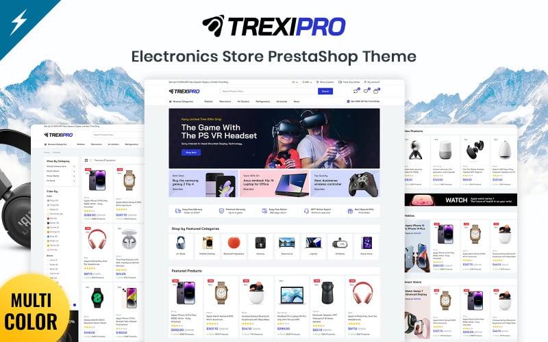 Trexipro - Electronics and Mega Store PrestaShop theme