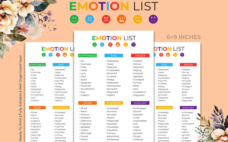 Basic Emotions Logbuch Kdp Interior