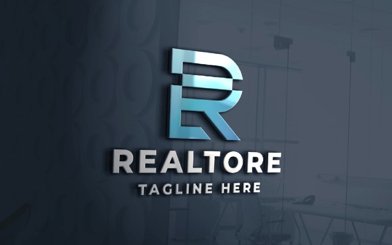 Realtore R - logo模板
