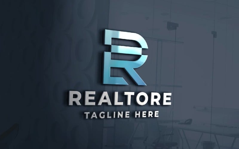 Realtore Letter R Logo模板
