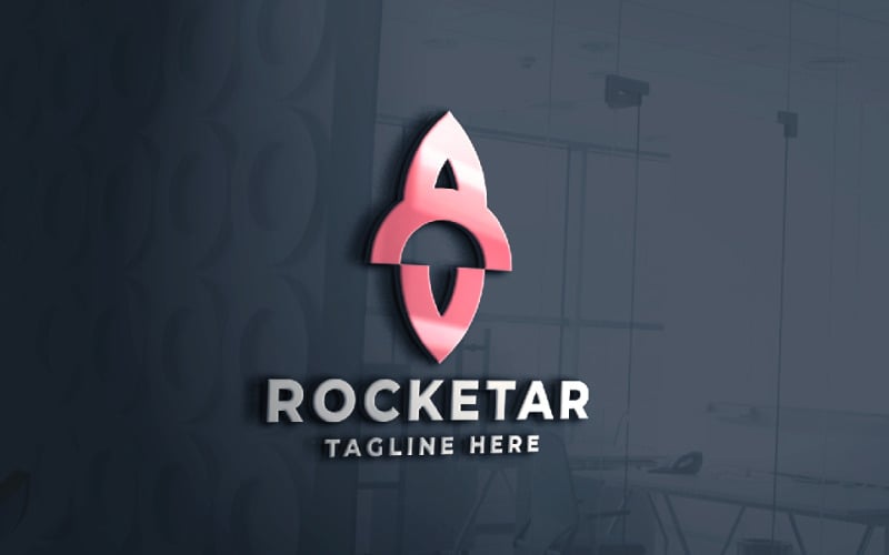 Rocketar Pro Logo Template