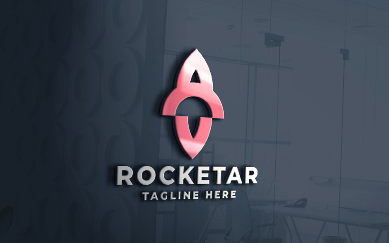 Szablon Logo Rocketar Pro
