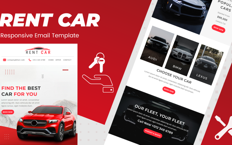 Rent Car – Responsiv e-postmall