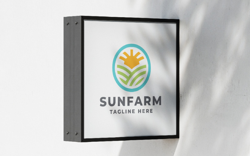 Sun Farm Pro Logo Template