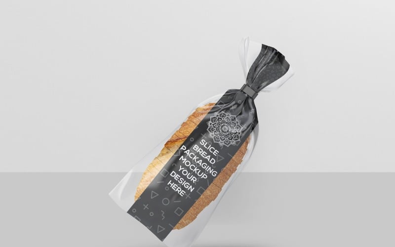 Bread - Slice Bread Packaging Mockup 6