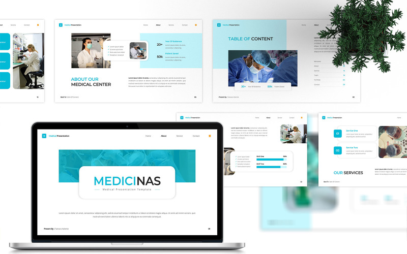 Medicinas - Tıbbi Açılış Konuşması Şablonu