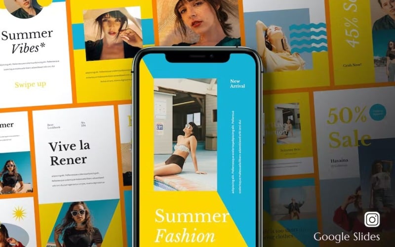 Beav – Fashion Business Instagram Google Slides