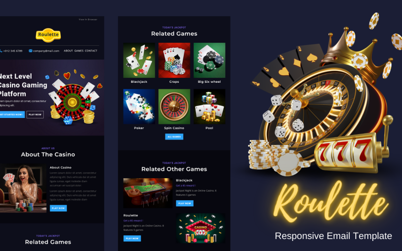 Roulette – Responsiv e-postmall