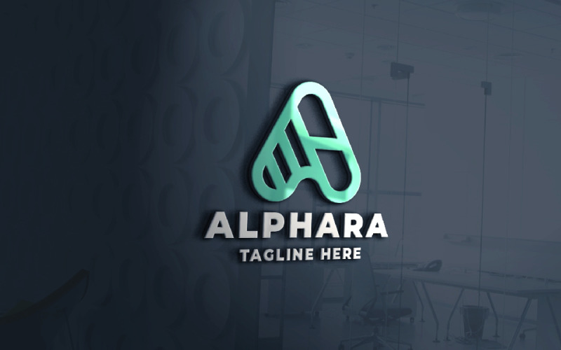 Alphara Letter A Pro Logo šablona