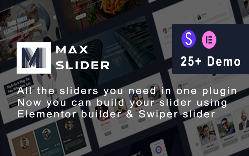 Max Slider Pro – Építsen csúszkákat az Elementor segítségével
