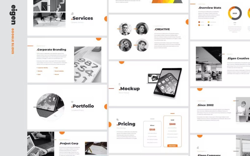 Eigen - Creative Marketing Google Slides Template