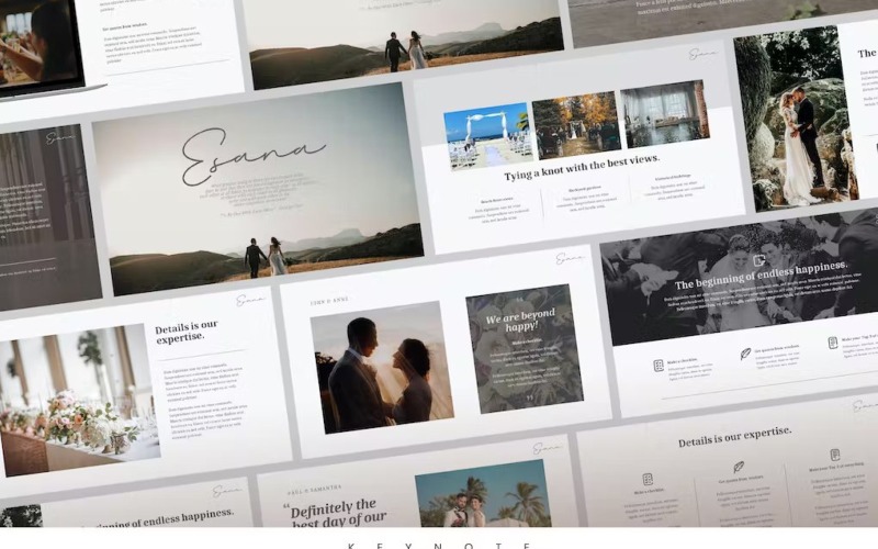 Esana - Elegant Keynote Template
