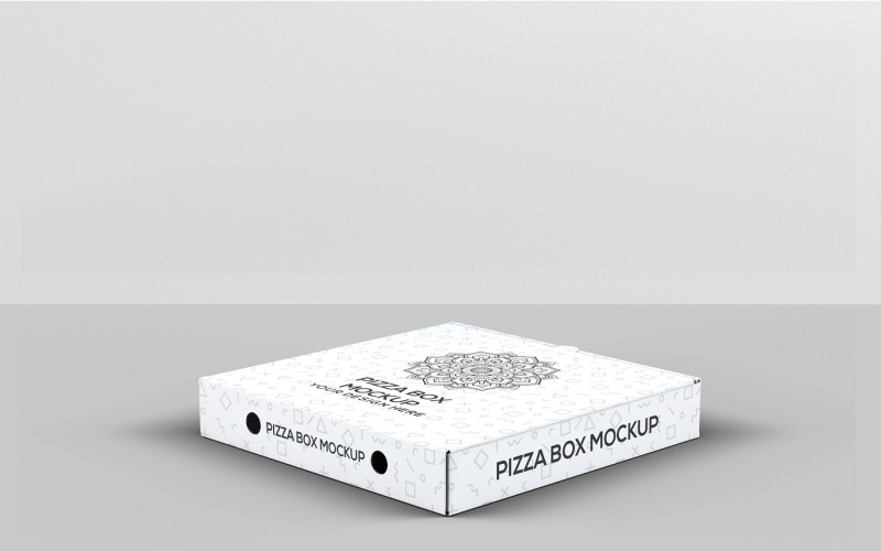 Boîte à pizza - Maquette de boîte à pizza